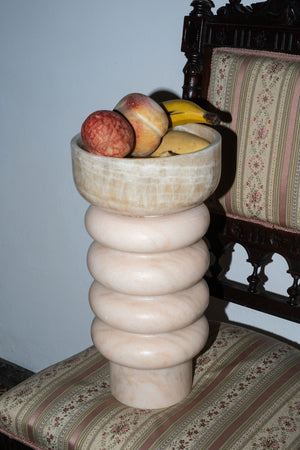 Lotte honey onyx bowl