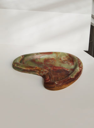 ONDAMARMO TRAY GREEN ONYX