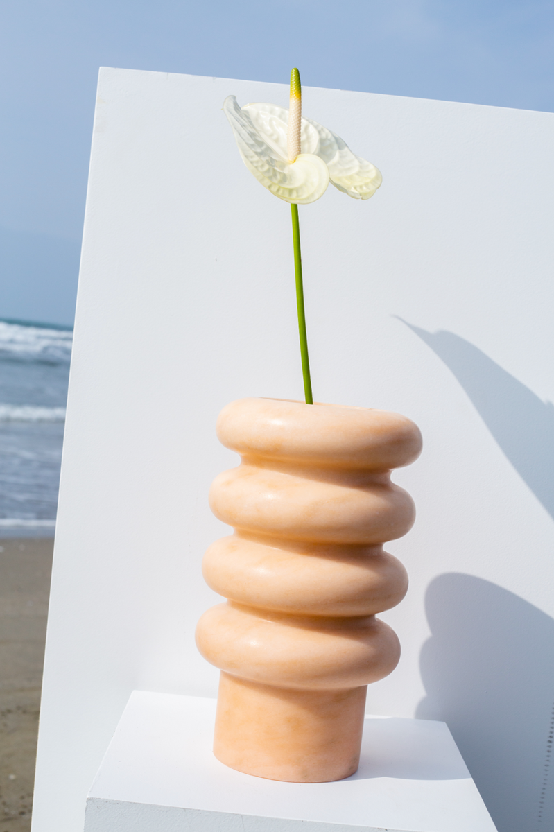 Ottilie Pink Vase by Bloc Studios